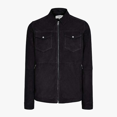 Cash Suede Four Pocket Jacket from Reiss