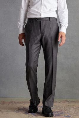 Signature Empire Mills British Fabric Stripe Suit Trousers