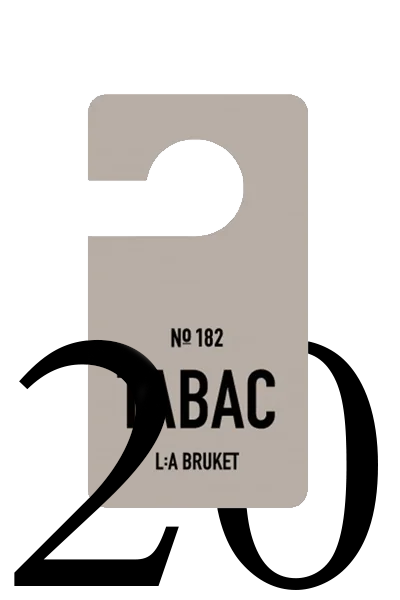 Tabac Fragrance Tag from L:A Bruket