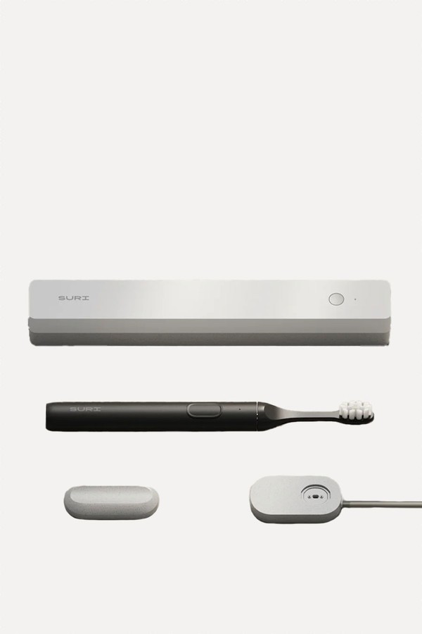 Sustainable Electric Toothbrush With UV Light Cleaning & Charging Case from Suri