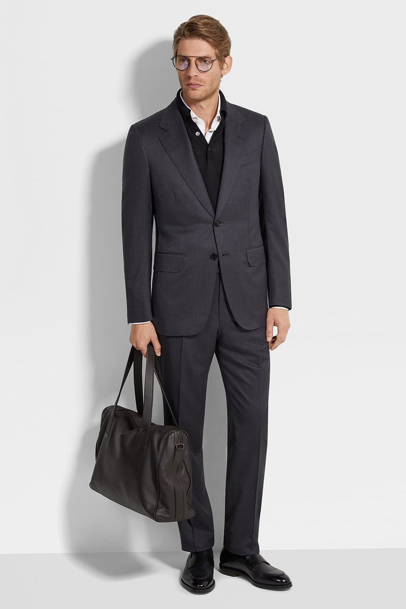 Centoventimila Wool Suit from Zegna