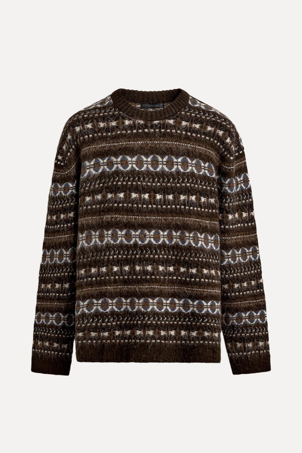 Geometric Jacquard Jumper