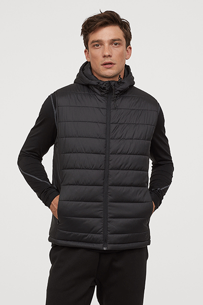 Padded Outdoor Gilet from H&M