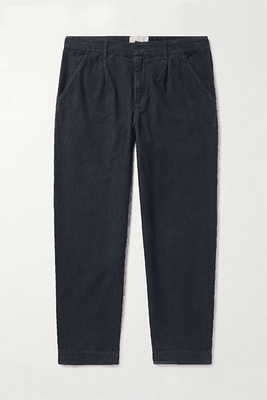 Tapered Cotton-Twill Trousers from Folk
