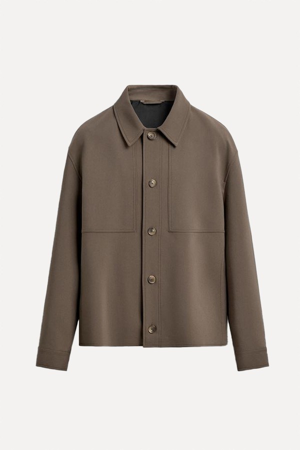 Boxy Fit Overshirt from Zara