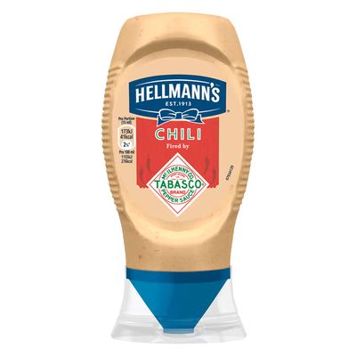 Chilli Squeezy Mayonnaise With Tabasco from Hellmann's