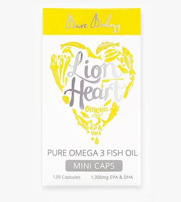 Omega 3 Fish Oil Mini Capsules from Lion Heart