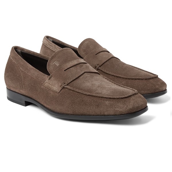 Suede Penny Loafers from Tod's