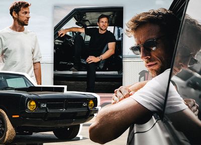 Jenson Button On Cars, Shoes & Watches