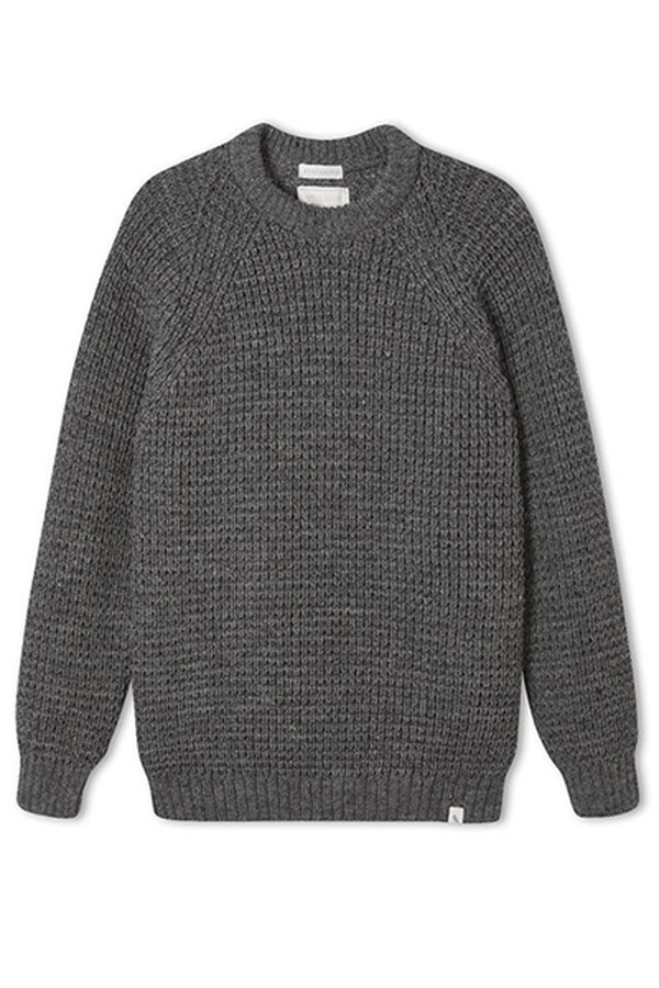 Waffle Crew Neck Jumper