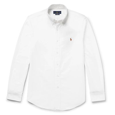 Slim Fit Cotton Oxford Shirt from Polo Ralph Lauren