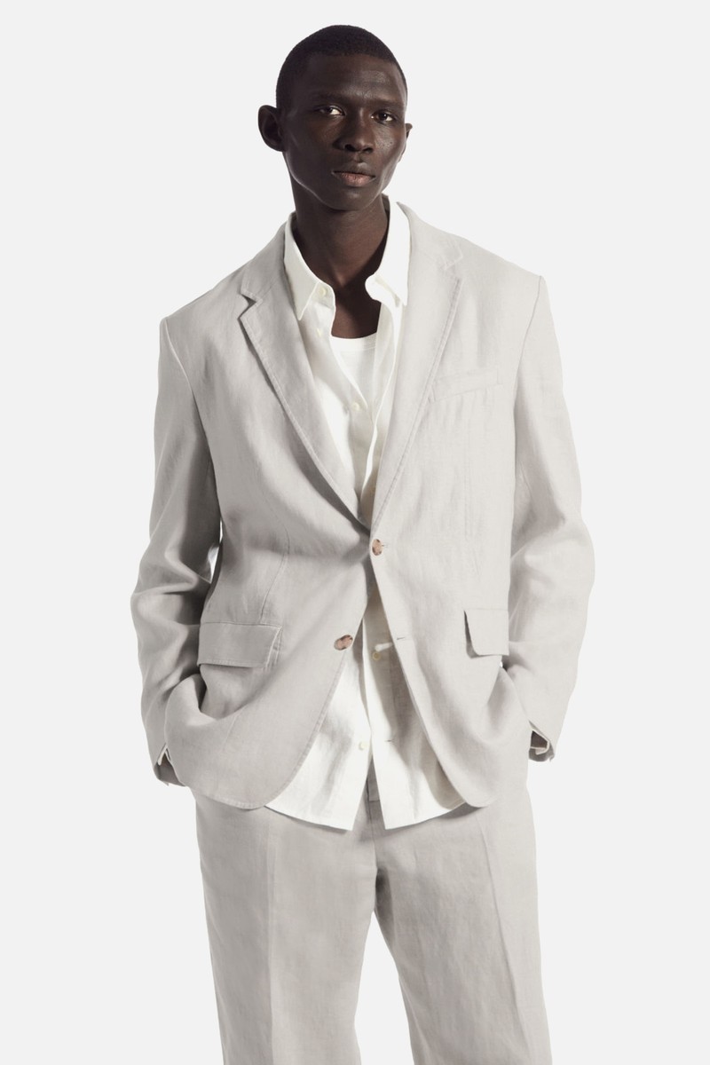 Unstructured Linen Blazer from COS