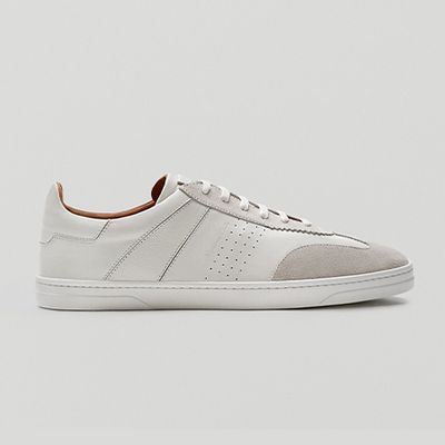 Soft Leather Trainers from Massimo Dutti