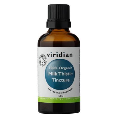Organic Milk Thistle Tincture from Viridian Nutrition