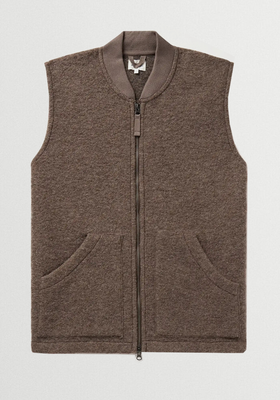 Knitted Wool Vest  from Hartford
