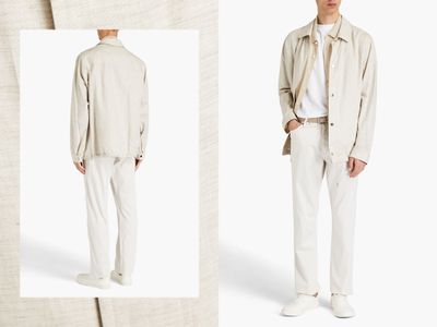 Slub Silk And Linen-Blend Jacket, £695 | Ermenegildo Zegna