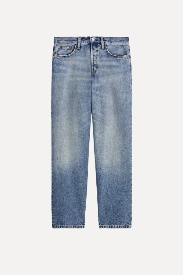 Rider Relaxed-Fit Straight-Leg Jeans