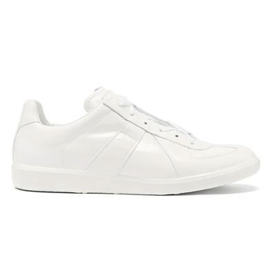 Replica Patent-Leather Trainers from Maison Margiela