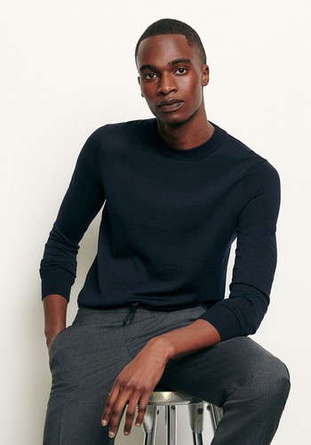 Fine Knit Wool Sweater, £73.15 (was £209) | Sandro