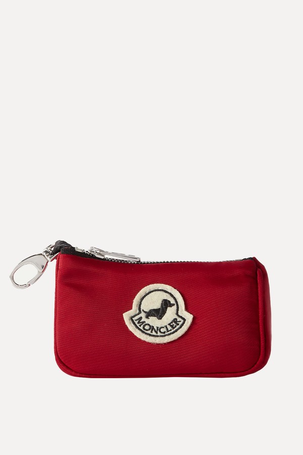 Logo-Appliquéd Canvas Dog Pouch from  Moncler Genius