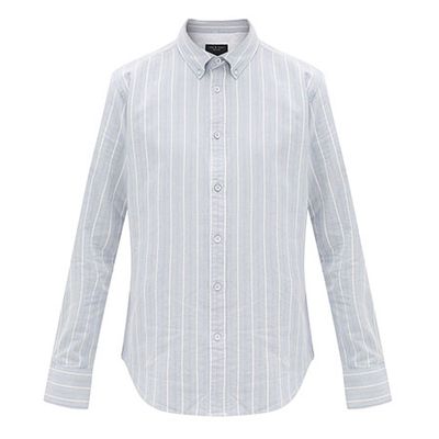 Tomlin Striped Cotton Oxford Shirt from Rag & Bone