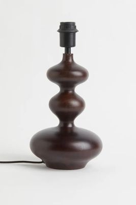 Wooden Lamp Base from H&M Home