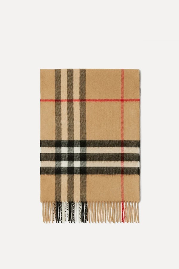 Check-Scarf-Cashmere. from Burberry