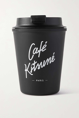 Logo-Print Travel Coffee Cup from Café Kitsuné