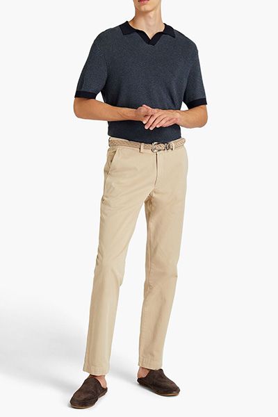 Cotton Twill Chinos from Sunspel