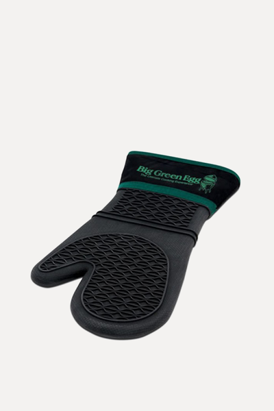 Heat Resistant Silicone Bbq Mitt With Fabric Cuff from Big Green Egg