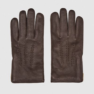 Iowa Leather Gloves from Reiss