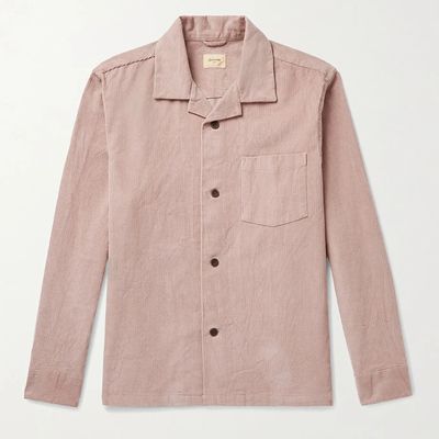 Goney Camp-Collar Cotton-Corduroy Overshirt from Bellerose