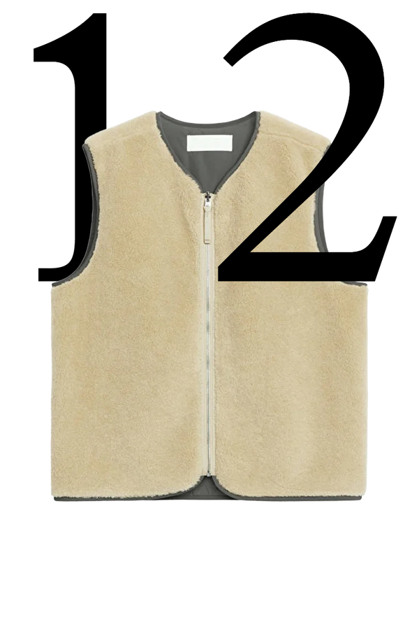 Wool Fleece Vest  from ARKET