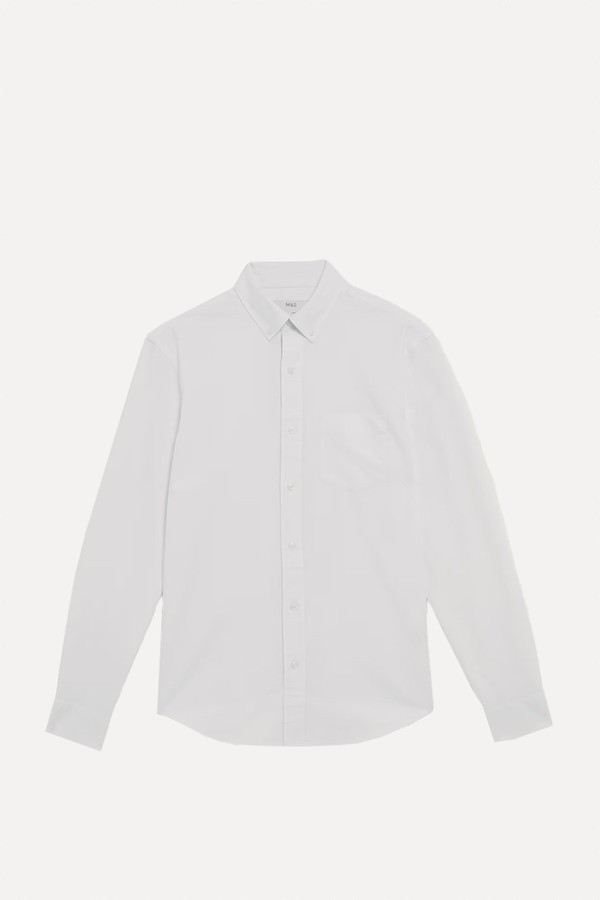 Pure Cotton Ultimate Oxford Shirt from Marks & Spencer