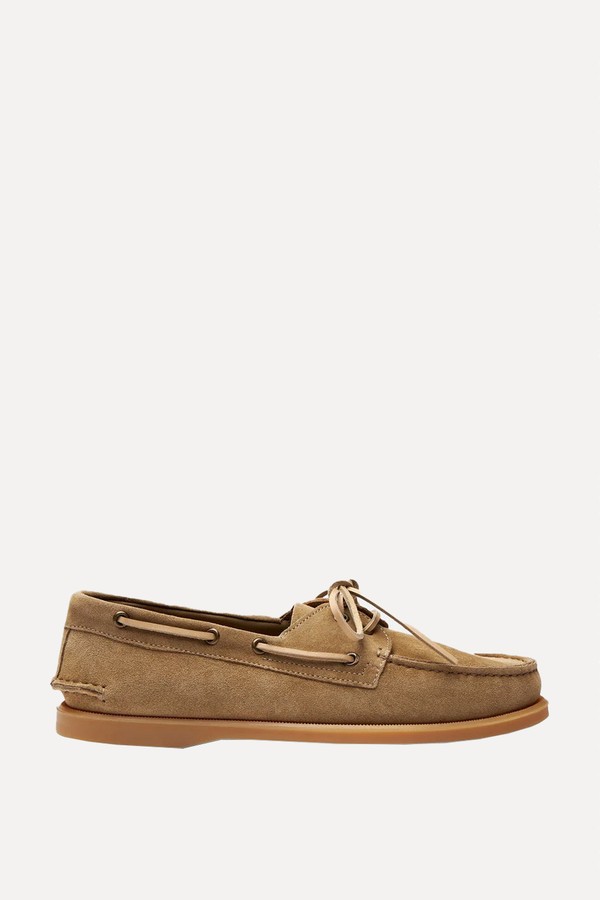 Morgan Beige Suede Shoes from Scarossa