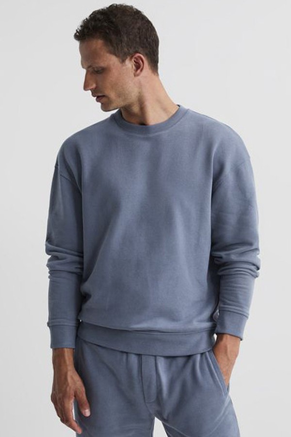 Alistar Oversized Garment Dye Sweatshirt from Reiss