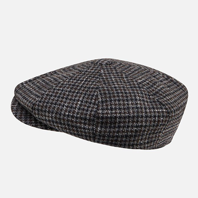 Tattersall Baker Boy Cap from Hackett London 