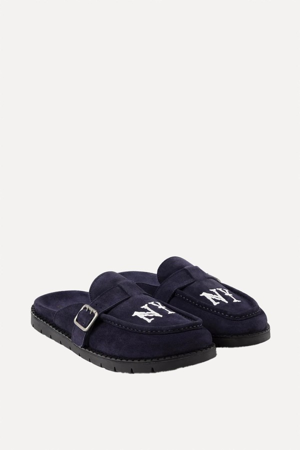 Winston NY Suede Mules from Duke + Dexter