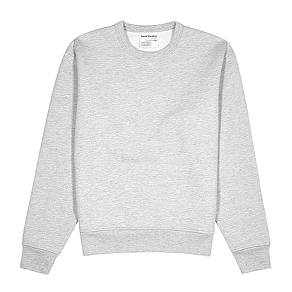 Grey Cotton Sweatshirt from Acne