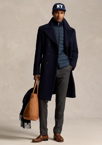 Polo Soft Tailored Wool-Blend Topcoat