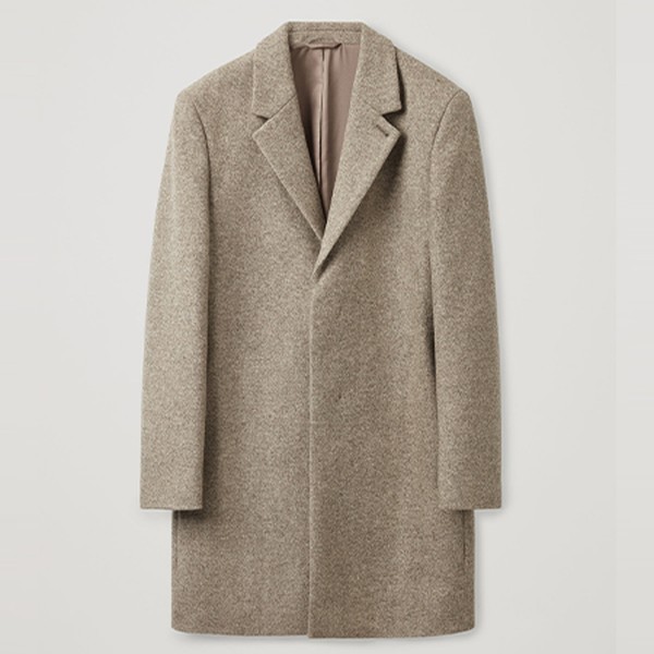 Wool Mix Mid Length Coat from COS