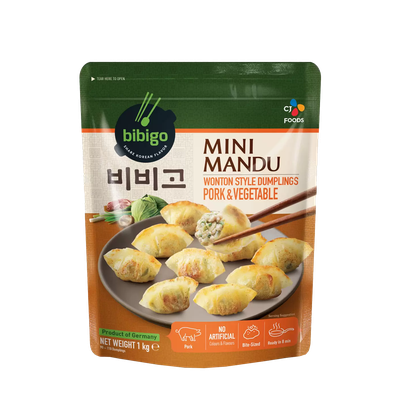 Mini Mandu Pork & Vegetable Dumplings from Bibigo 