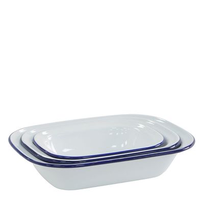 Enamel Bakeware Pie Dish Set from ProCook