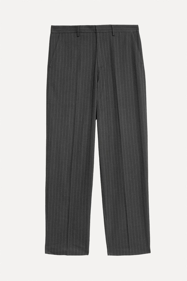 Relaxed Fit Flat Front Trousers from Marks & Spencer