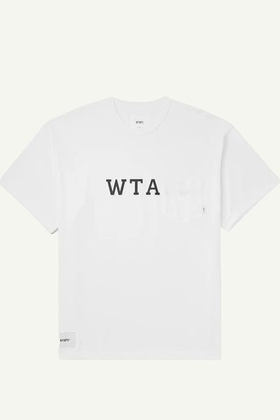 Logo-Print Cotton-Blend Jersey T-Shirt from WTAPS®