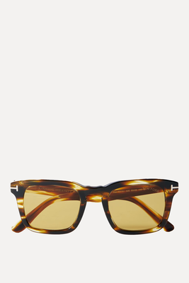 Dax D-Frame Tortoishell Acetate Sunglasses from Tom Ford Eyewear