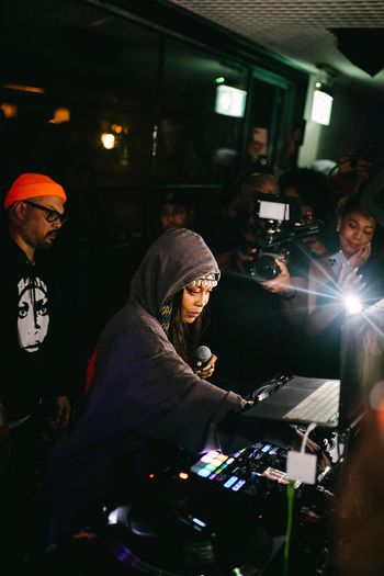 Erykah Badu at Shoreditch House