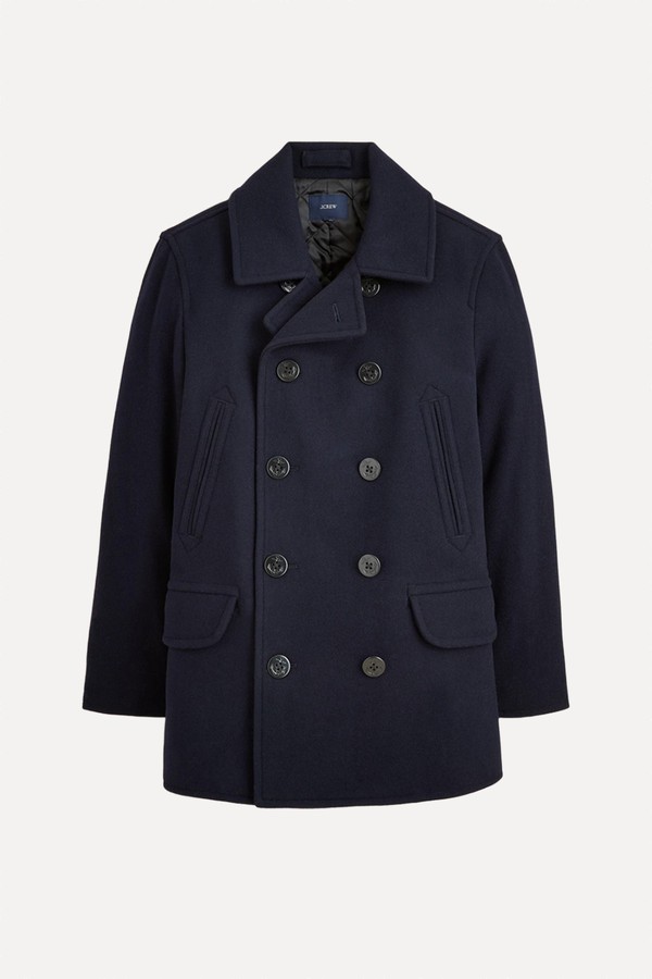 Dock Peacoat In Wool Blend With Primaloft® from J.Crew