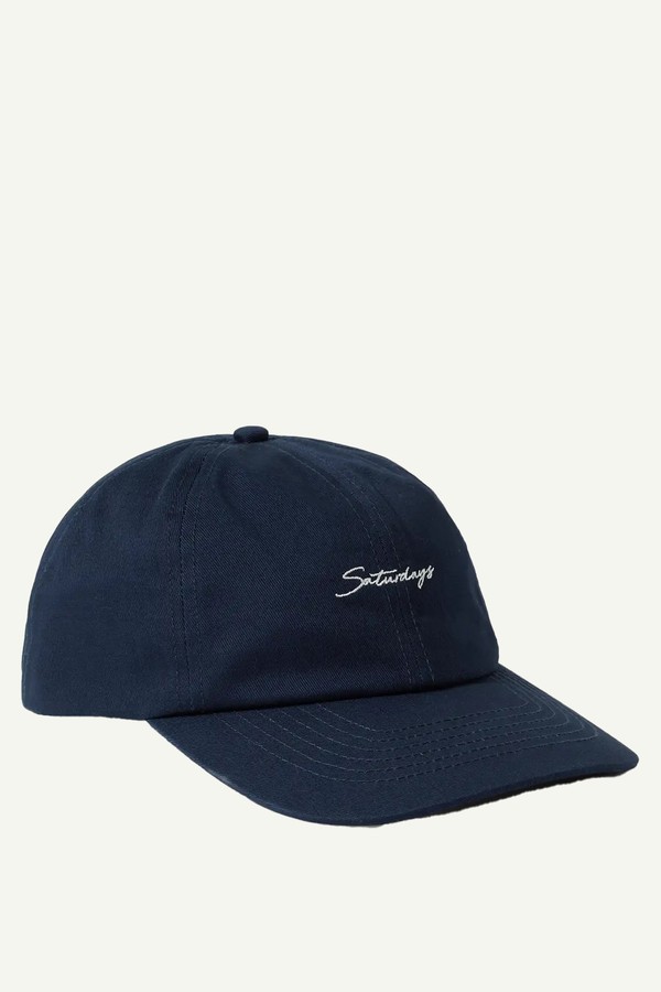 Abie Logo-Embroidered Cotton-Twill Baseball Cap from SATURDAYS NYC