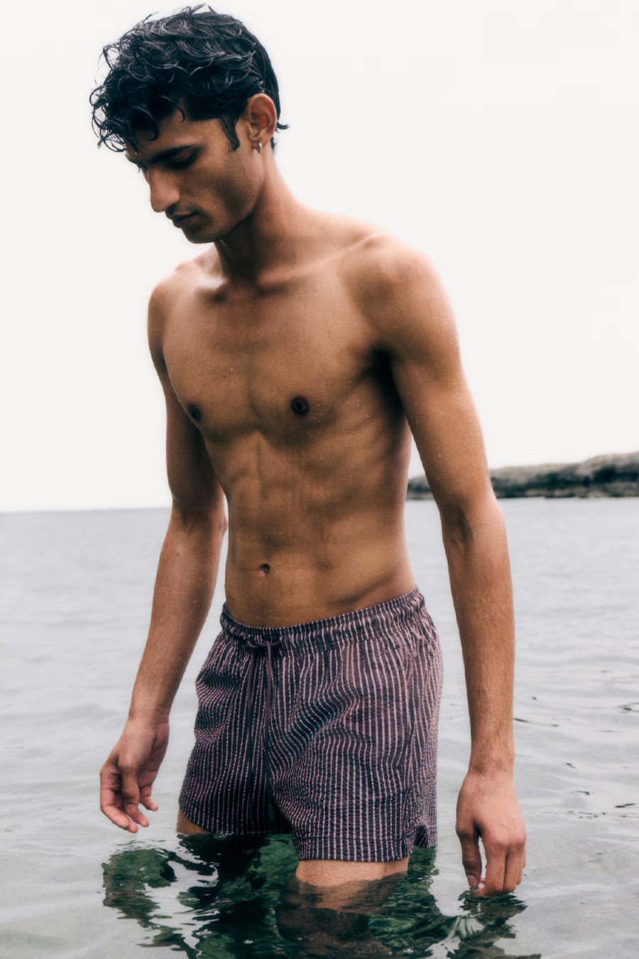 Seersucker Swim Shorts from H&M